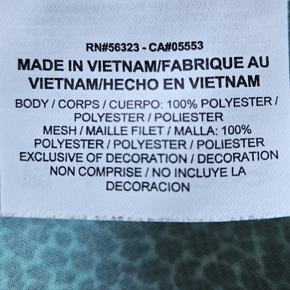 Nike Dri-Fit singlet, women's XS, turquoise, great condition. - Picture 7 of 7